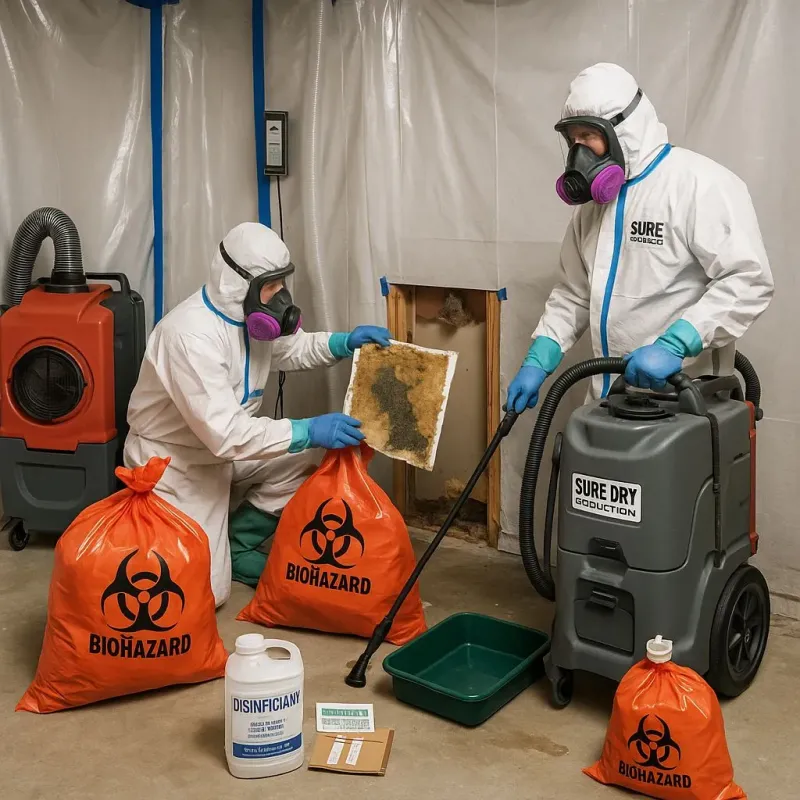 Contaminated Water Handling Protocols process in Loma, CO