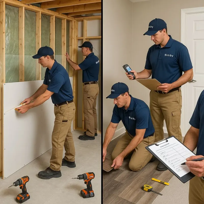 Repairs and Reconstruction process in Loma, CO